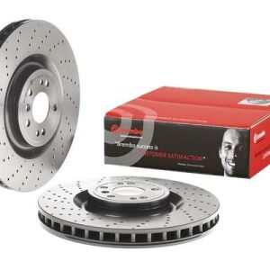 Brembo Brake Disc PRIME LINE – UV Coated 09A96021, 0 9A9 602 1, 0.9A9.602.1 – Mercedes-Benz