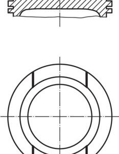 Mahle Piston 0332000, 0 332 000, 0.332.000 – Audi / Seat / Skoda / VW