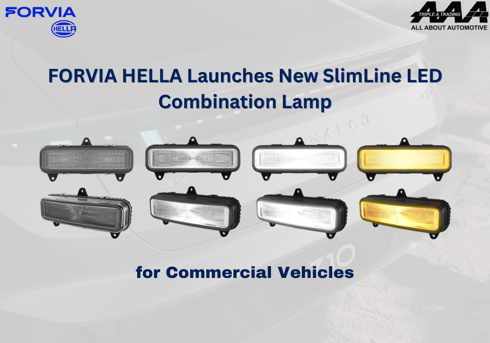 FORVIA HELLA Launches New SlimLine LED Combination Lamp