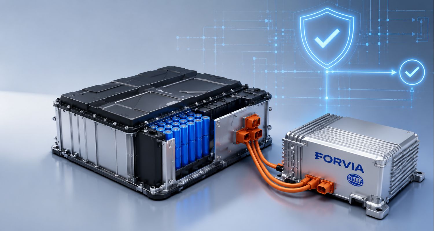 FORVIA HELLA Launches First 12-Volt Lithium-Ion Battery Pack