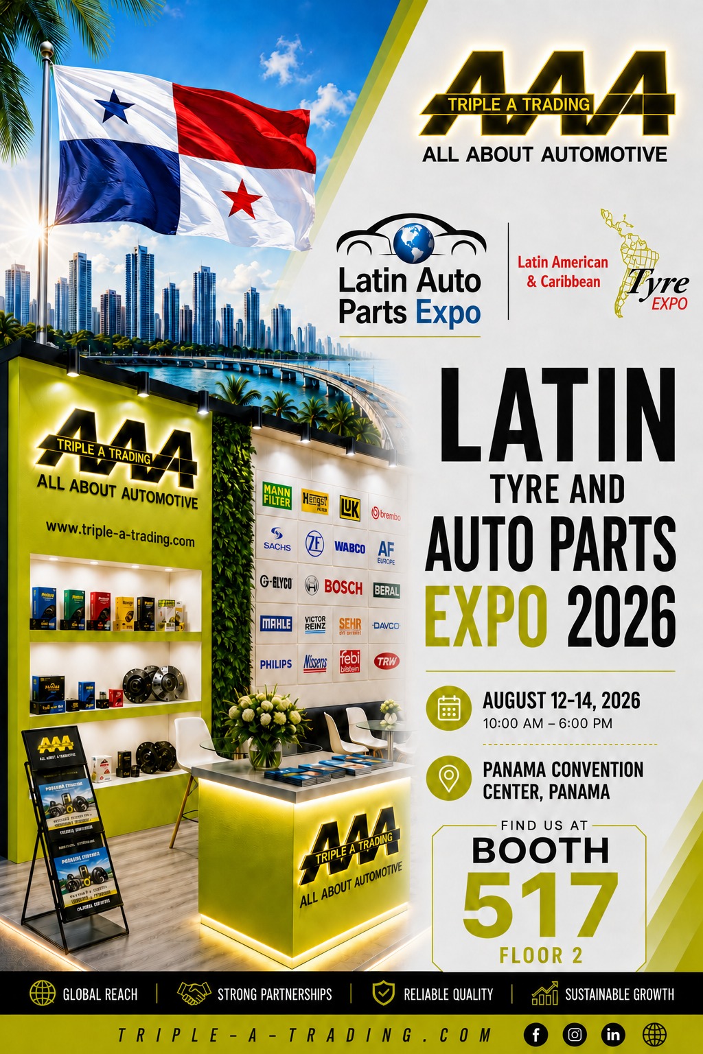 Latin Tyre & Auto Parts Expo 2026