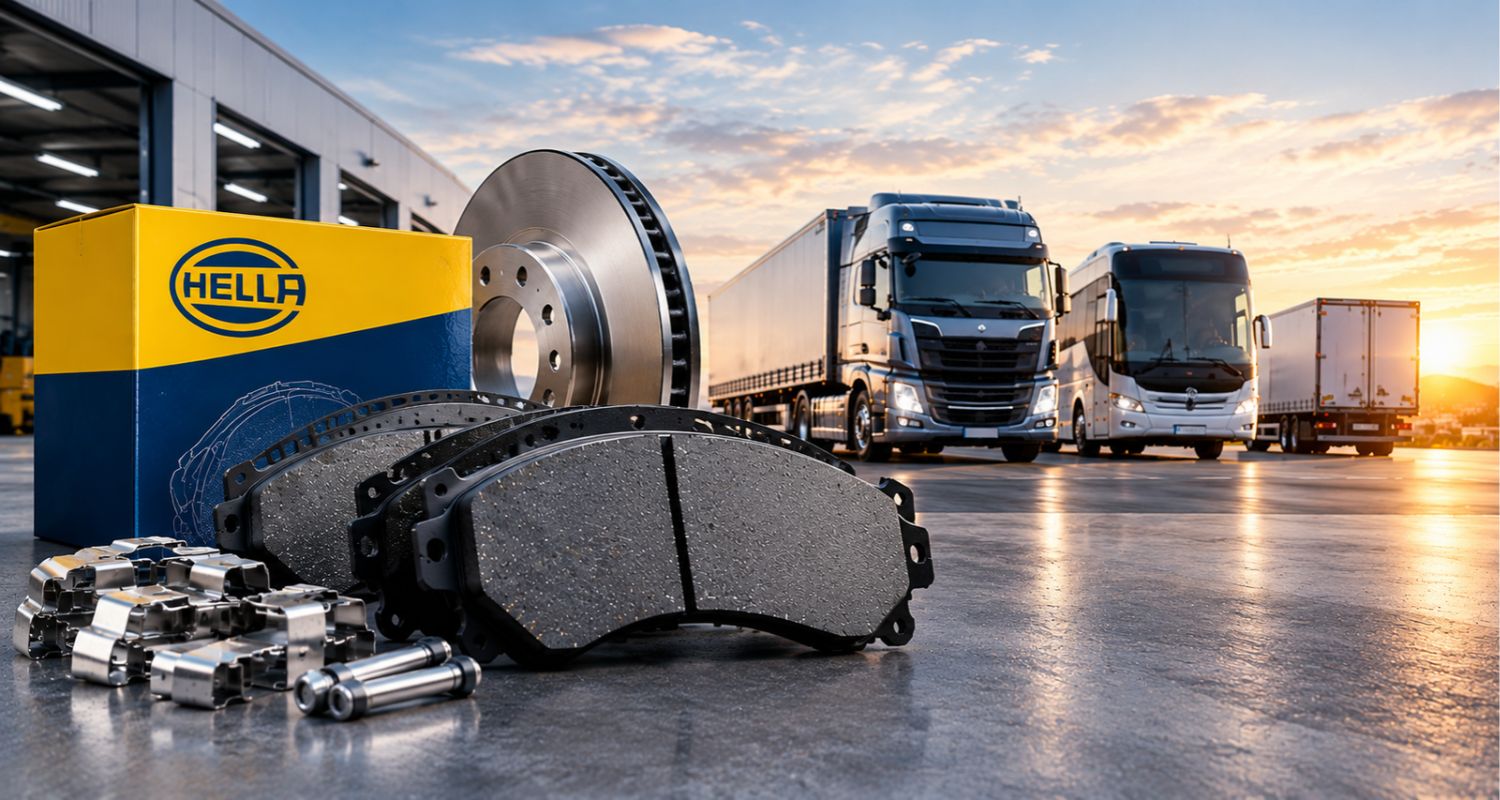 FORVIA HELLA Expands Heavy-Duty Braking Range With Truck and Bus Brake Pads
