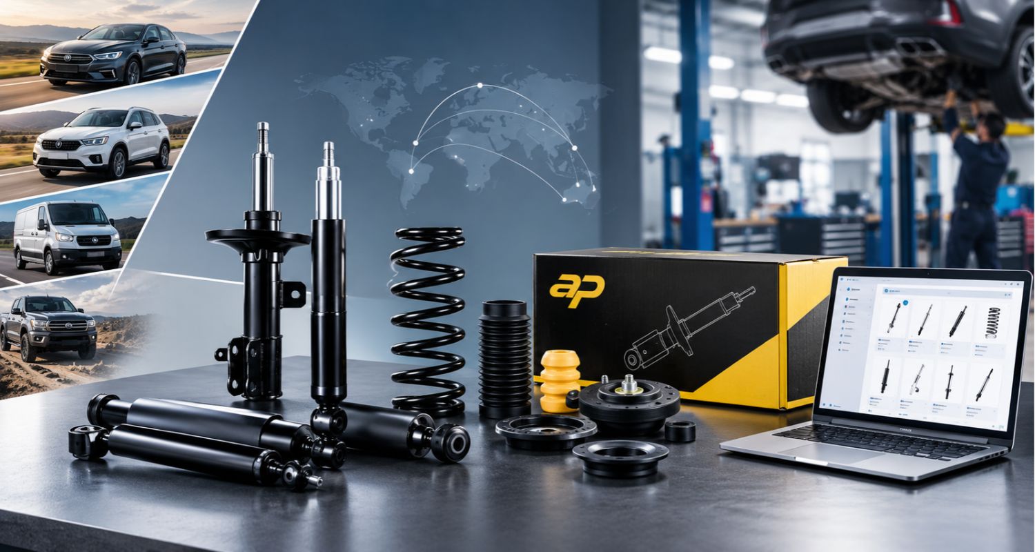KW Automotive Expands ap Brand Into Standard Replacement Dampers